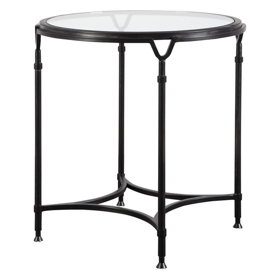 Samson Glass Side Table by Uttermost