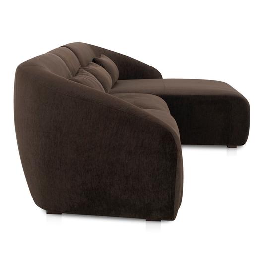 Amelia Lounge Modular Right Sectional Espresso by Moes Home