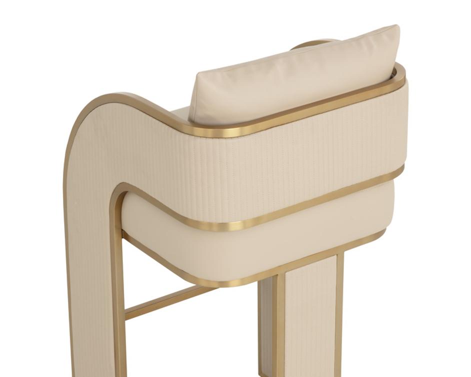 BAZ BARSTOOL - NAPA BEIGE by Sunpan