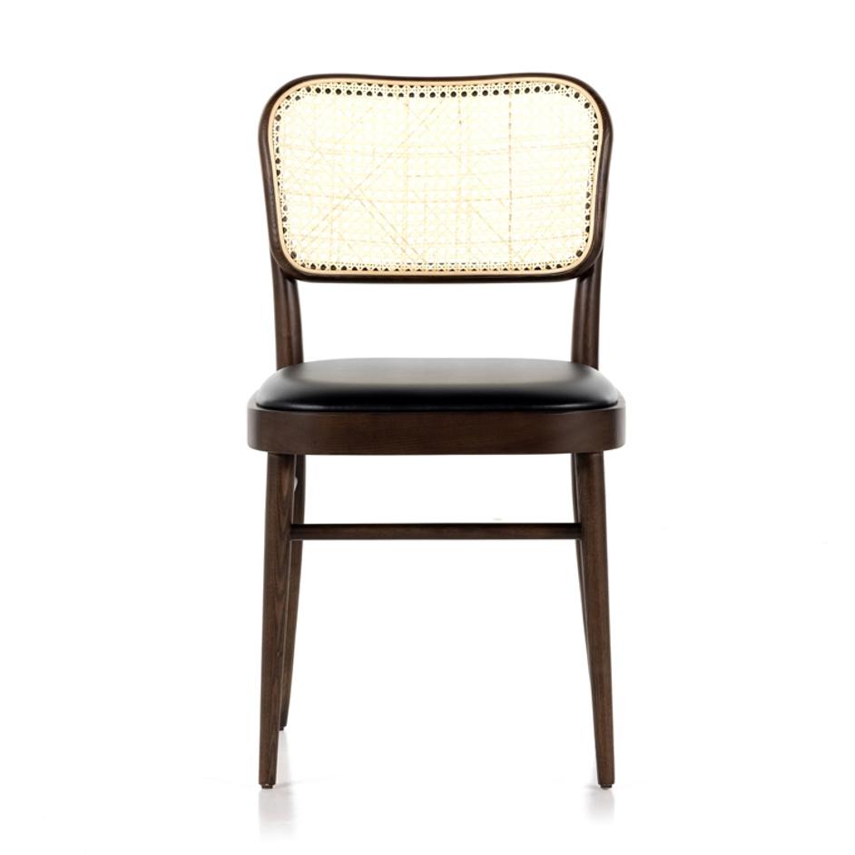 Court Dining Chair In Noir by FOUR HANDS