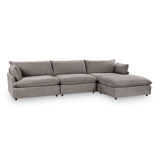 Caplan Upholstered 4pc Modular Sectional Elite by Classic Home