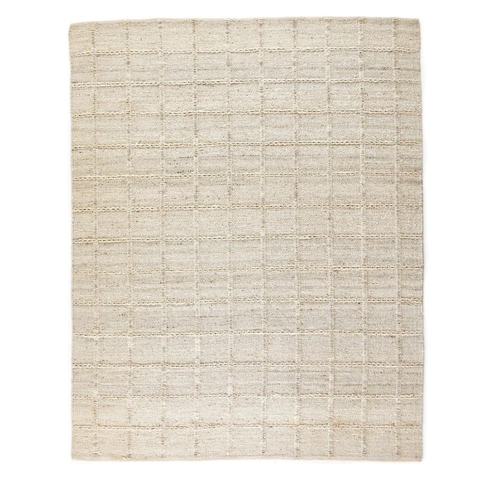 Grid Jute Rug - Bleached Grid Jute by Four Hands