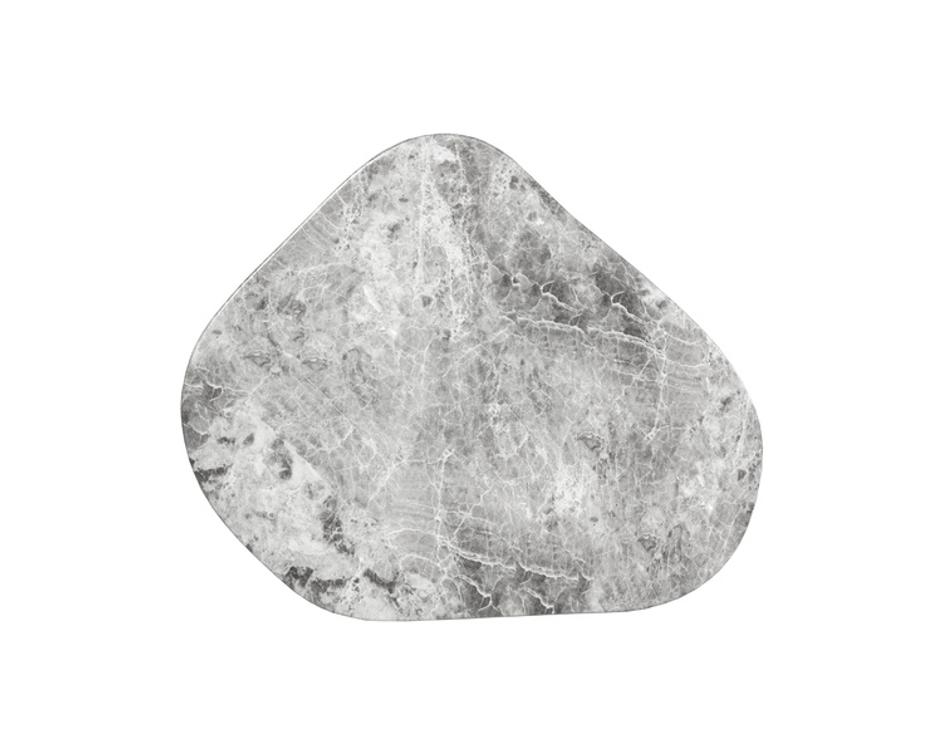 DALI END TABLE - LARGE - MARBLE LOOK - GREY by Sunpan