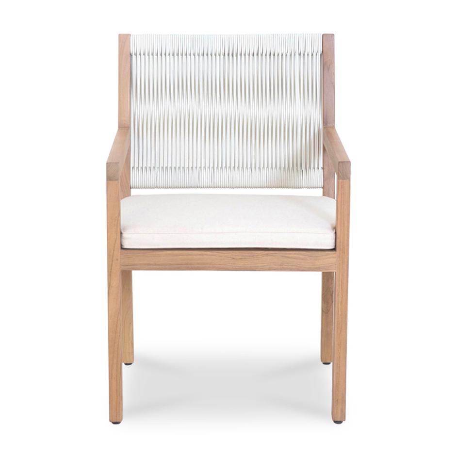 Luce Outdoor Dining Chair Natural by Moes Home