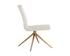 HILDA SWIVEL DINING CHAIR - VIENNA CREAM by Sunpan