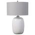 Winterscape White Glaze Table Lamp by Uttermost