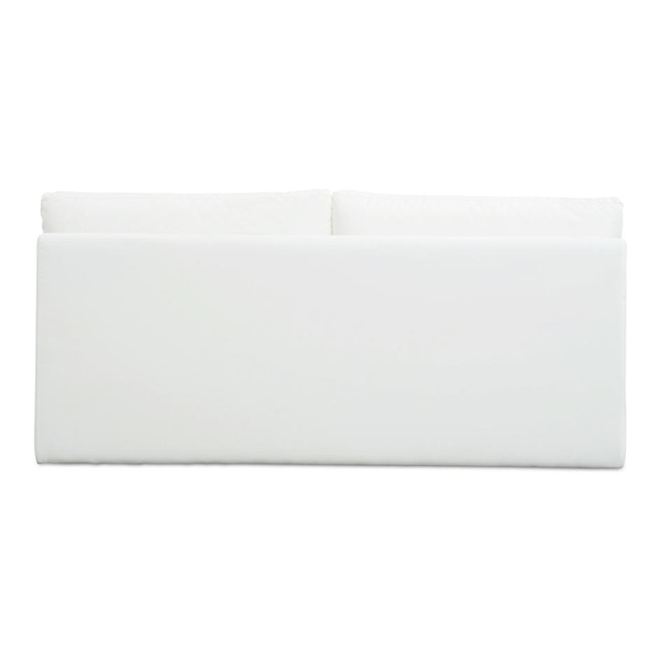 Miles Outdoor Sofa White by Moes Home