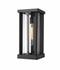 Glenwood 1 Light Outdoor Wall Sconce in Black Finish by Z-Lite