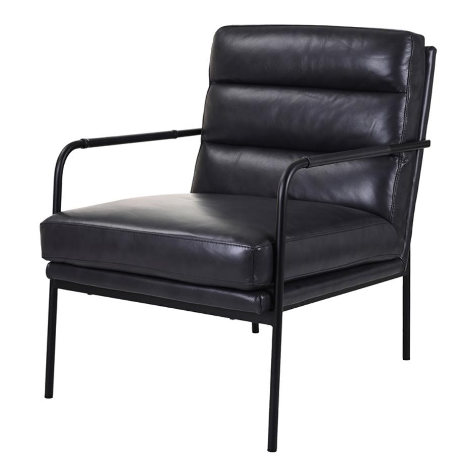 VERLAINE CHAIR RAVEN BLACK by Moes Home