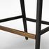 Antonia Stool In Sonoma Black In Counter by FOUR HANDS