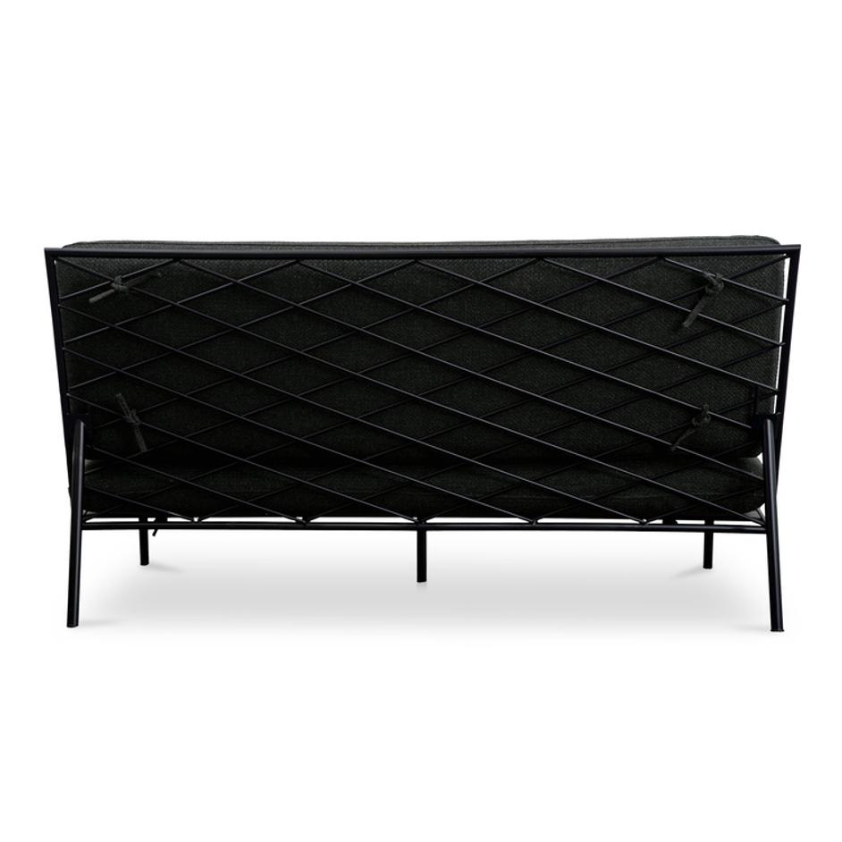 Salma Outdoor Sofa Speckled Charcoal by Moes Home