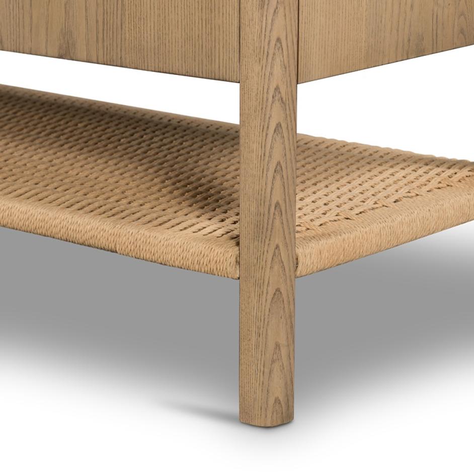 Zuma Sideboard In Dune Ash by FOUR HANDS