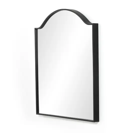 Jacques Mirror In Gunmetal by FOUR HANDS