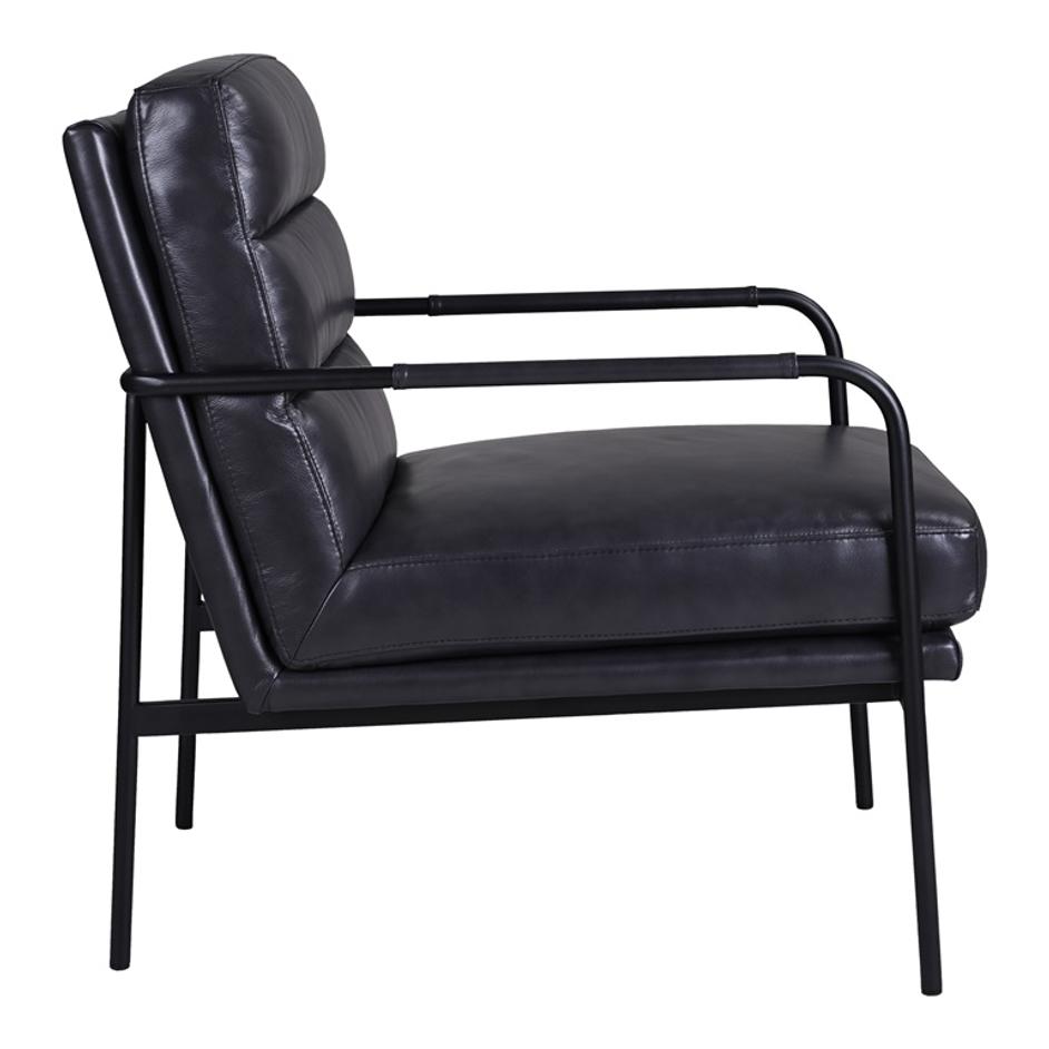 VERLAINE CHAIR RAVEN BLACK by Moes Home