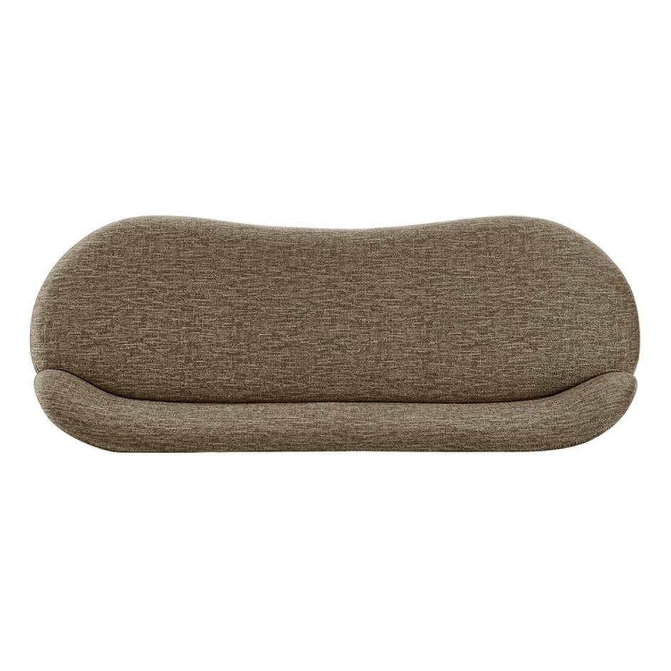 Mandy Fabric Bench, Pasadena Taupe by New Pacific Direct