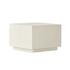 Parish Concrete Cube In White Concrete by FOUR HANDS