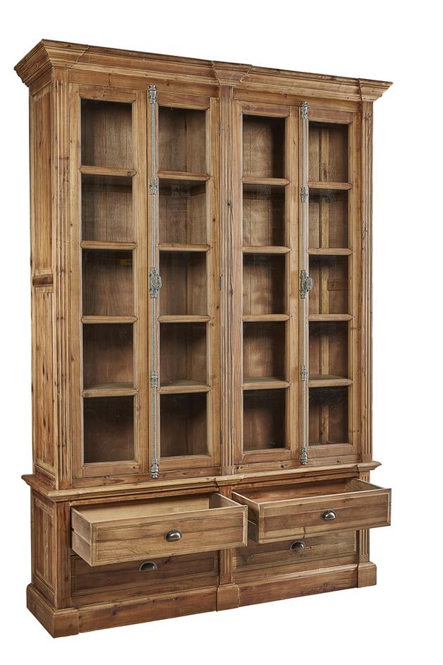 Natural Old Fir Bookcase by Furniture Classics