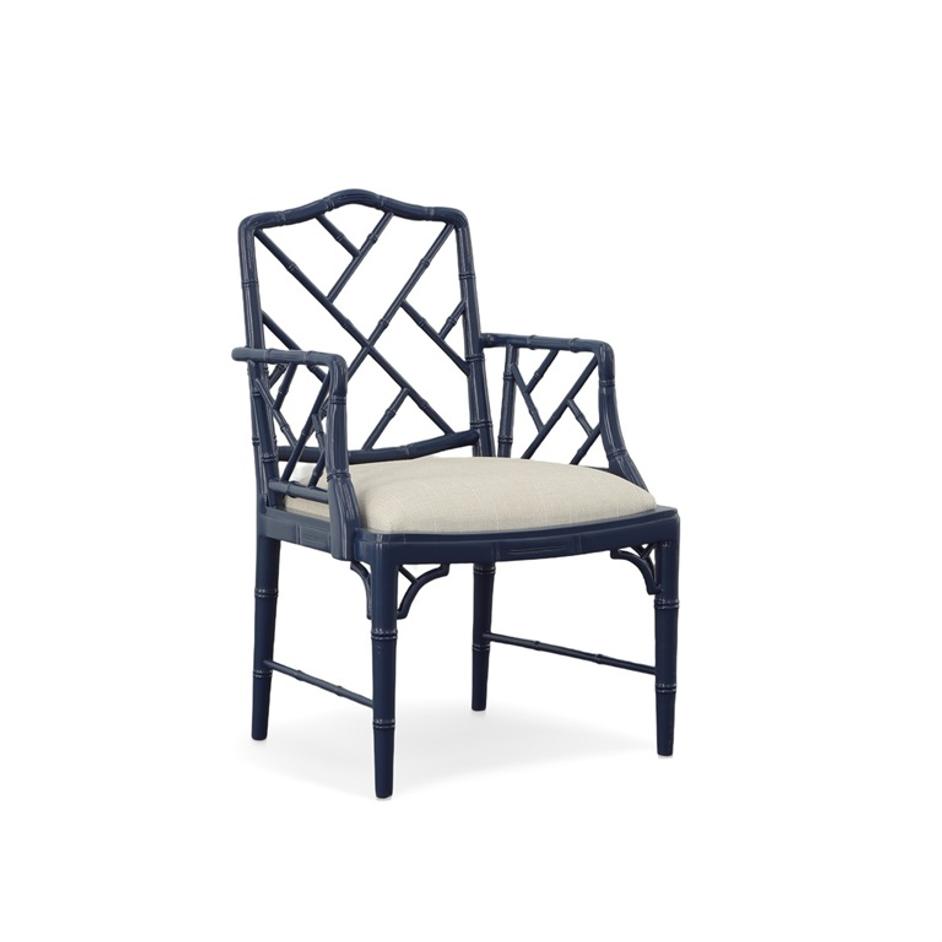 Blue Sawyer Arm Chair by Furniture Classics