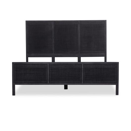 Sydney Queen Bed - Black Wash by Four Hands