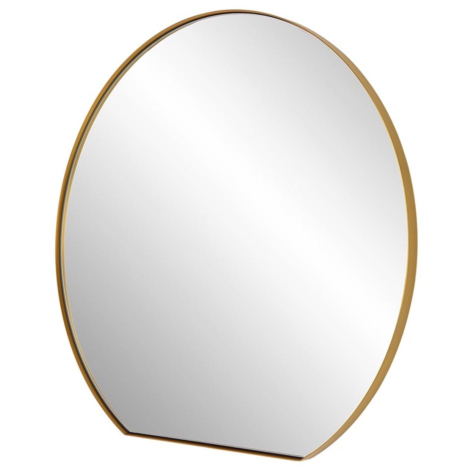 Cabell Small Brass Mirror by Uttermost