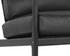 Gilmore Lounge Chair - Black Leather by Sunpan
