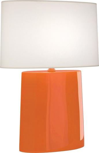 Pumpkin Victor Table Lamp by Robert Abbey