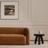 Faye Sofa Tan Faux Mohair by Moes Home