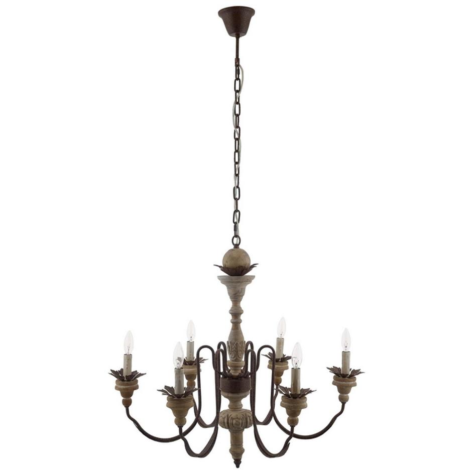 Annika Vintage French Pendant Ceiling Light Candelabra Chandelier by Modway Furniture