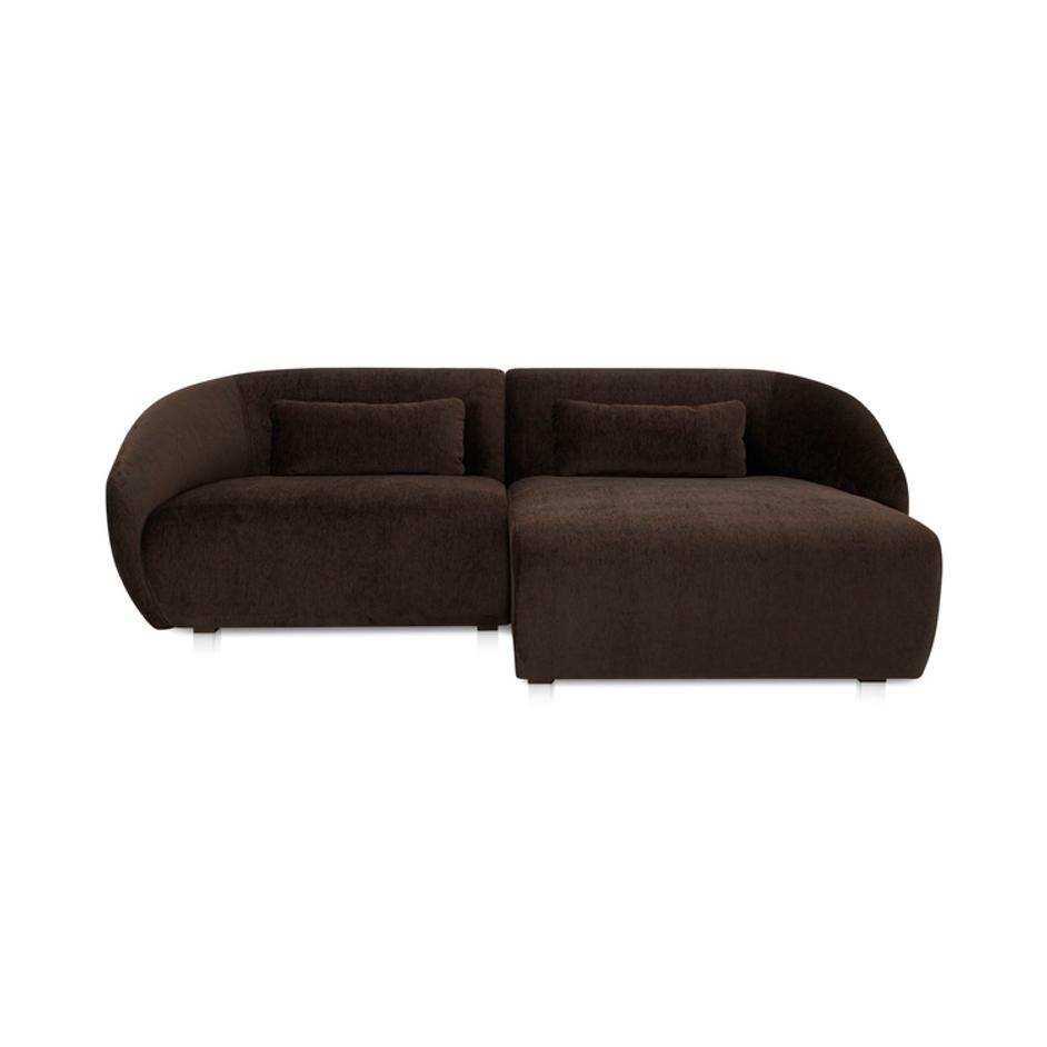 Amelia Nook Modular Right Sectional Espresso by Moes Home
