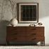 Halston 6 Drawer Dresser In Terra Brown Ash by FOUR HANDS