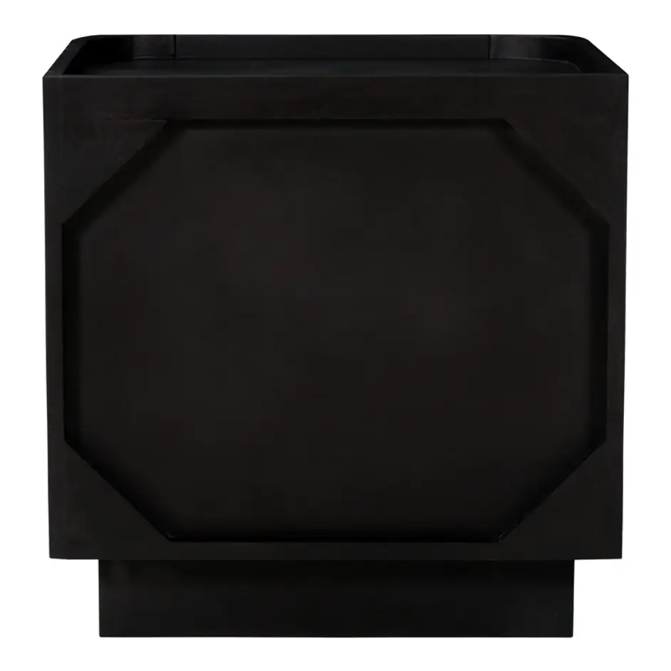 Povera Nightstand Black by Moes Home