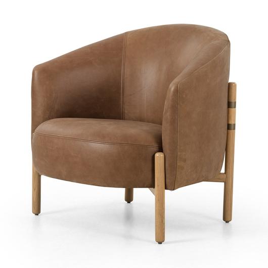 Enfield Chair In Palermo Cognac by FOUR HANDS
