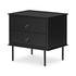 Reagan Nightstand Black by Moes Home