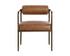 AJANI DINING ARMCHAIR - TAN LEATHER by Sunpan