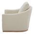 Linden Swivel Chair Soft Beige by Moes Home