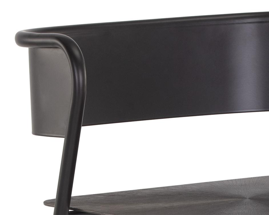 Keanu Counter Stool - Gunmetal by Sunpan