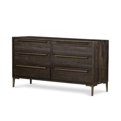 Wyeth 6 Drawer Dresser-Dark Carbon by FOUR HANDS