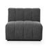 Build Your Own: Langham Channeled Sectional - Saxon Charcoal by Four Hands