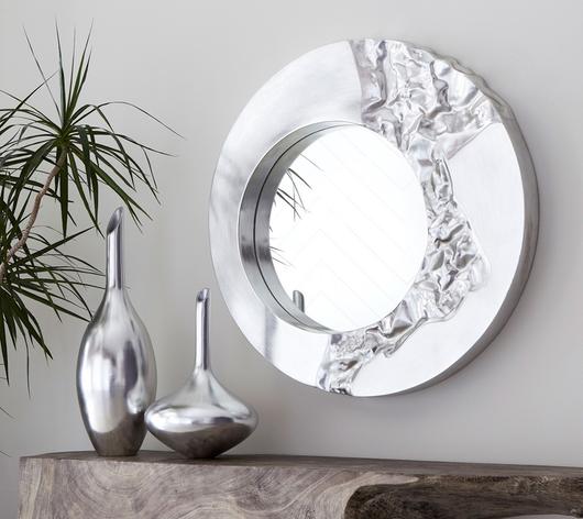 Mercury Mirror, Antique Silver by PHILLIPS COLLECTION