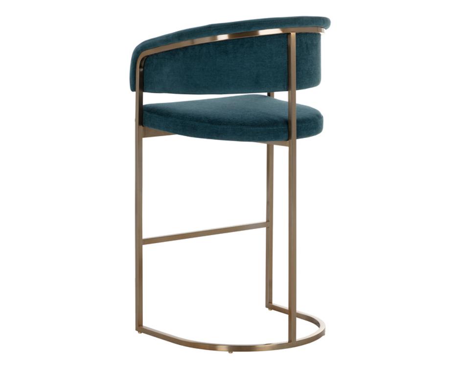 MARRIS BARSTOOL - GOLD - DANNY TEAL by Sunpan
