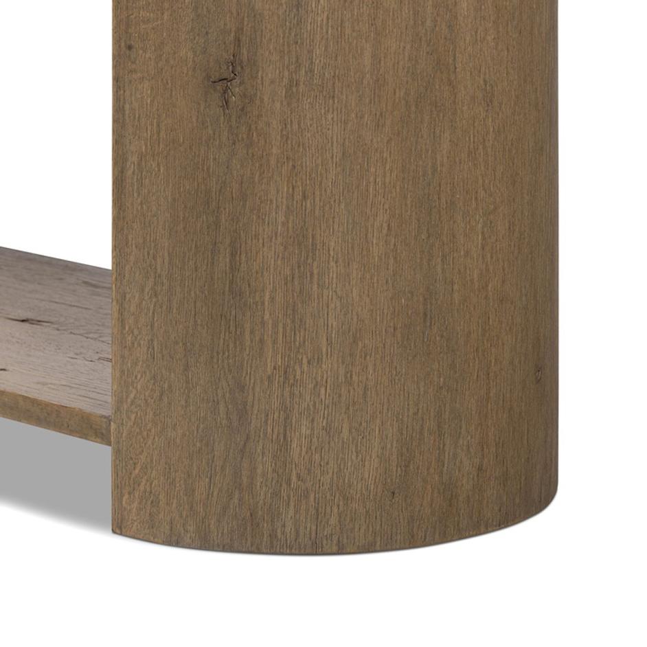 Farrow Console Table - Drifted Oak Veneer by Four Hands