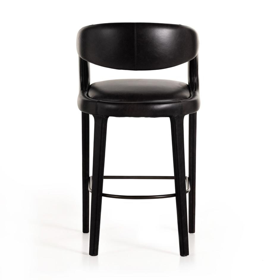 Hawkins Bar + Counter Stool - Sonoma Black by Four Hands