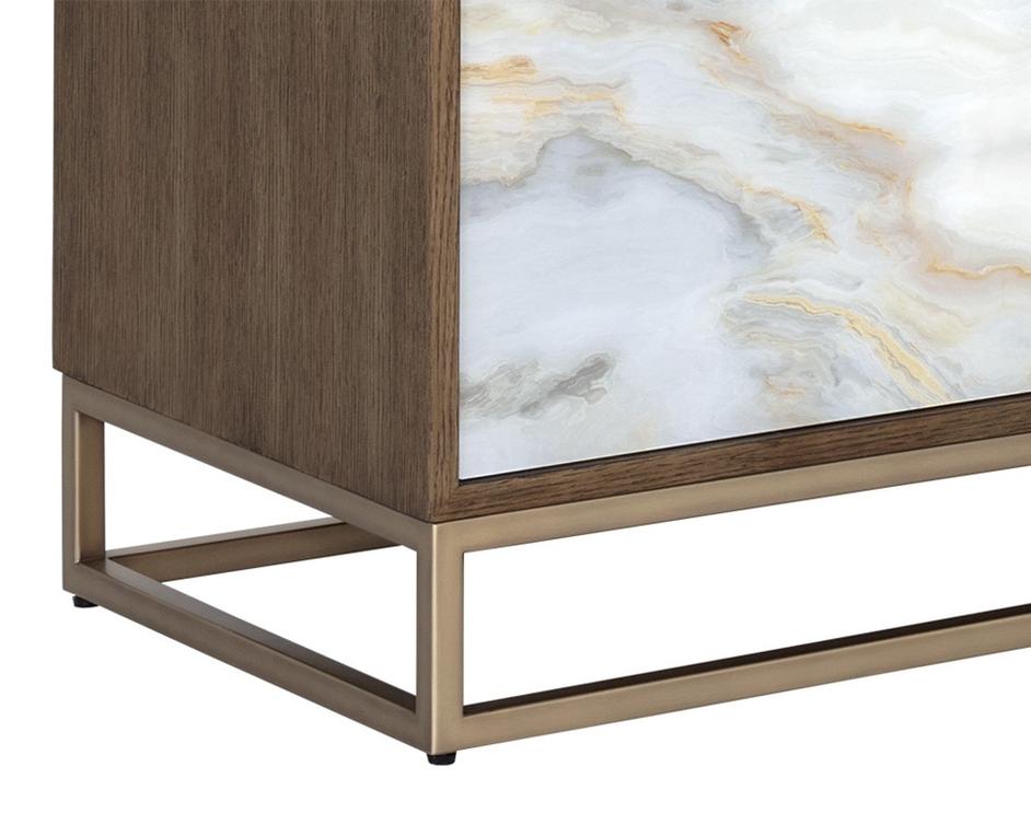 FUENTES MEDIA CONSOLE AND CABINET by Sunpan