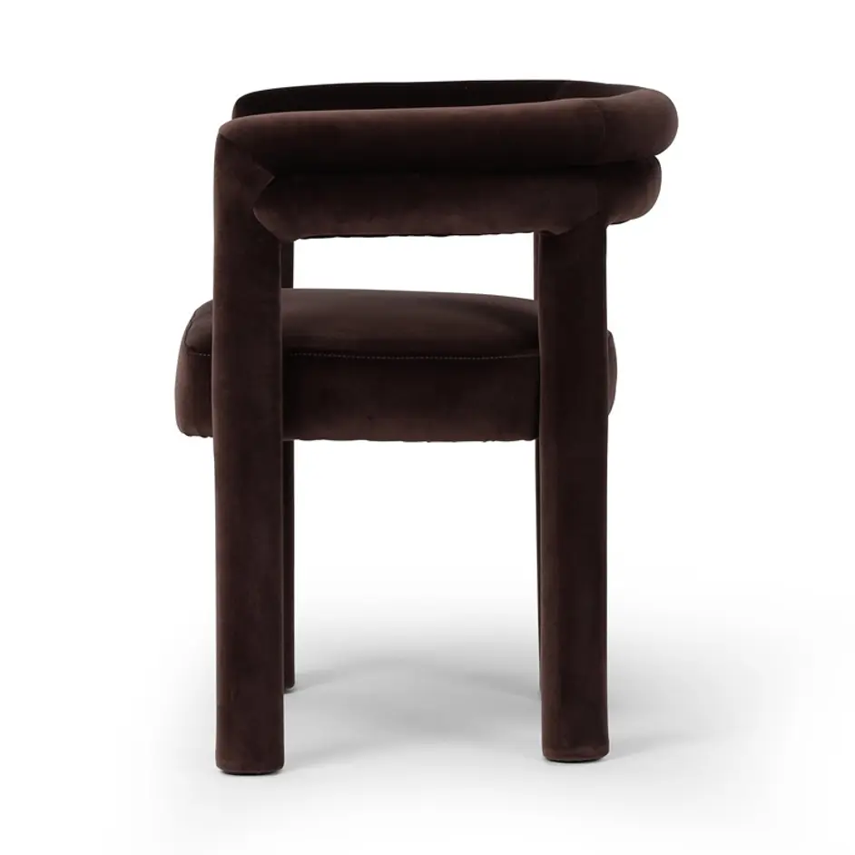 Tacova Dining Chair in Surrey Cocoa by FOUR HANDS