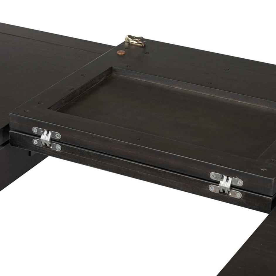 Harper Extension Dining Table - Black Mango Veneer by Four Hands