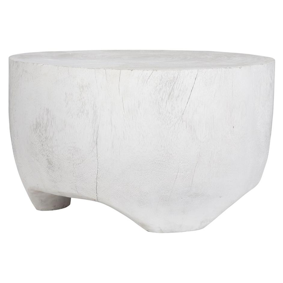 Elevate White Coffee Table by Uttermost