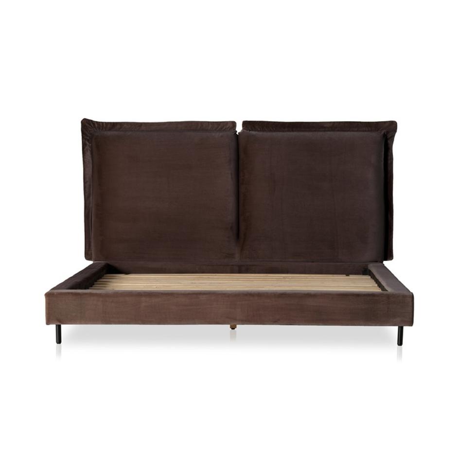 Inwood King Bed - Surrey Cocoa by Four Hands