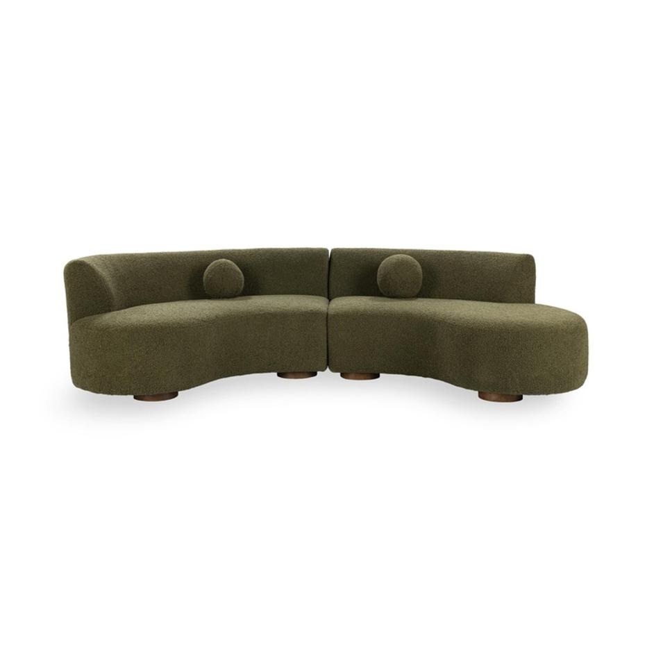 Octavia Upholstered Sectional by Classic Home