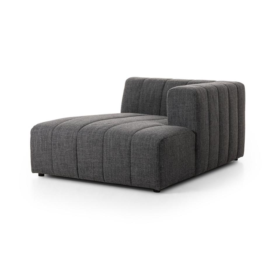 Build Your Own: Langham Channeled Sectional - Saxon Charcoal by Four Hands