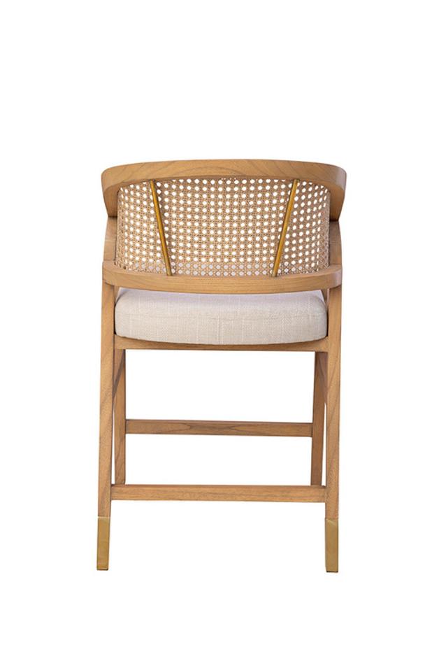 Natural Royce Counter Stool by Furniture Classics